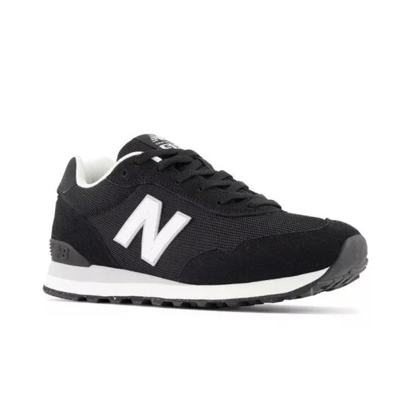 Man's Athleisure New Balance 515 v3 Sneaker Black/white ML515BLM Size 12 D - Picture 1 of 6
